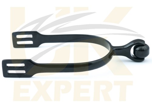 Black smooth roller ball - black, spurs