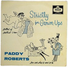 Paddy Roberts Strictly For Grown-Ups 7" EP (1963) Decca DFE 6584
