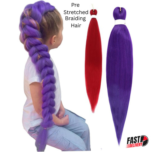 Pre stretched braiding - pre, hair