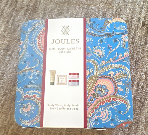 Joules mini body care tin - body, gift