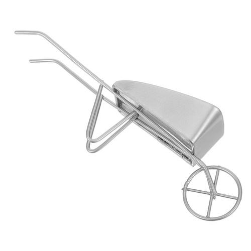 Dollhouse iron cart miniature - cart,