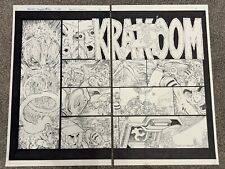 Starship Troopers #1 - Two page splash - Original comic art - Enjeti & Reyes