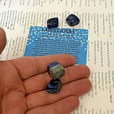 4 x Lapis Lazuli tumblestones