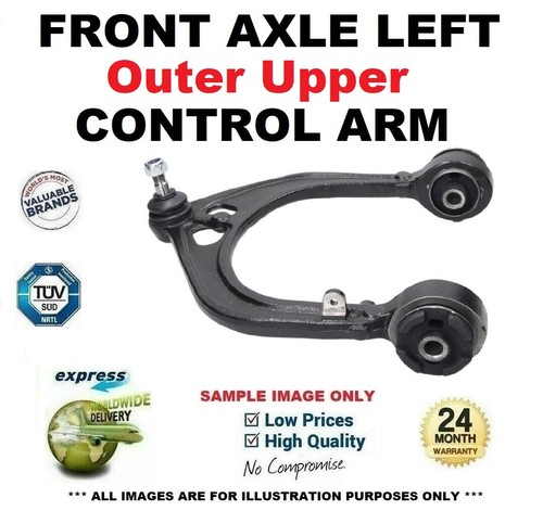 Front axle left outer upper - front,