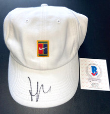HOLGER RUNE SIGNED NIKE HAT CAP 2024 FRENCH OPEN US WIMBLEDON OLYMPICS BAS