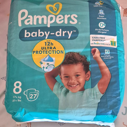 Pampers baby dry disposable - pampers,