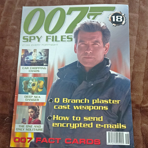 007 spy files - magazine, issue