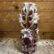 Beautiful Hand Carved Candle