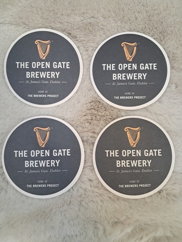 Cardboard guinness beer mats - cardboard,