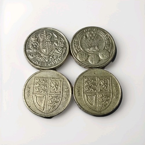 Old pound coin collection - pound,