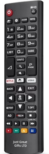 Sleek black replacement remote - sleek,