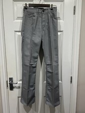 Vintage Sta-Prest Levi's jeans Womens 28" 32 Grey
