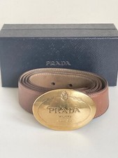 PRADA TAN SAFFIANO LEATHER