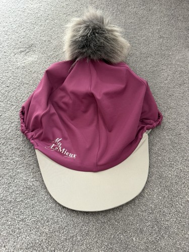 Mieux silk cap with pompom - le,