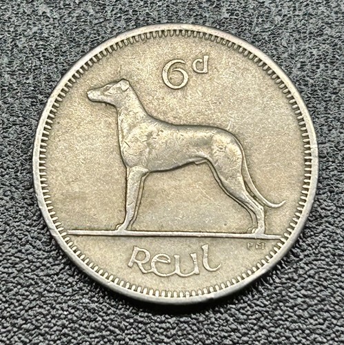 1962 irish one sixpence - sixpence, 6d