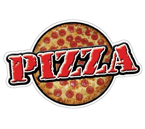Pizza concession decal - concession,