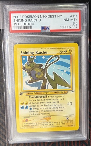 Shining raichu 1st - shining,