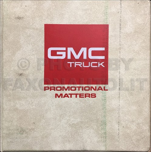 1988 gmc sierra promotional - gmc,