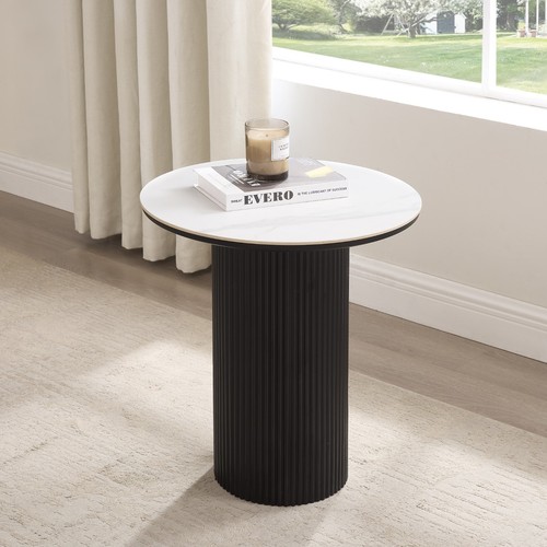 Round marble effect coffee - effect,