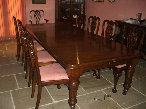 Set chippendale style - 12,