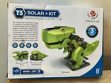 Solar Robot Dinosaur Kit DIY Educational Toy for Kids & Teen Age 8+ NEW OTHER