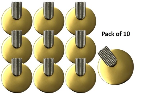 10pcs round cabinet knobs gold - 10pcs,