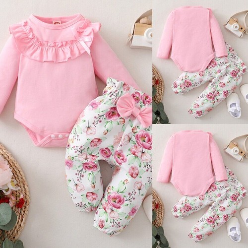 Newborn baby girls ruffle - newborn,