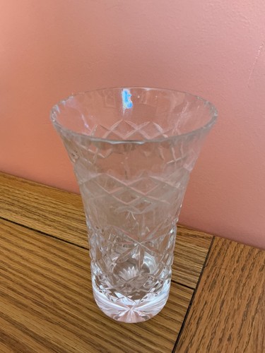 Edinburgh crystal vase - crystal,