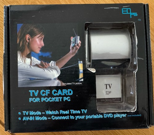 Vintage card for pocket - vintage, tv
