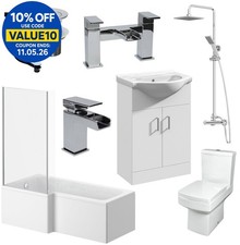 Complete bathroom suite - complete, l