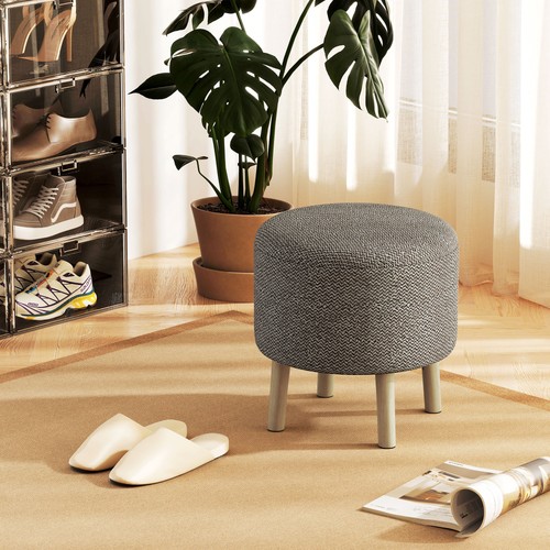 Round storage stool - round, stool,