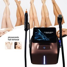 2 in 1 Diode Laser Hair Removal Machine Nd Yag Laser Tattoo Removal Carbon Peel