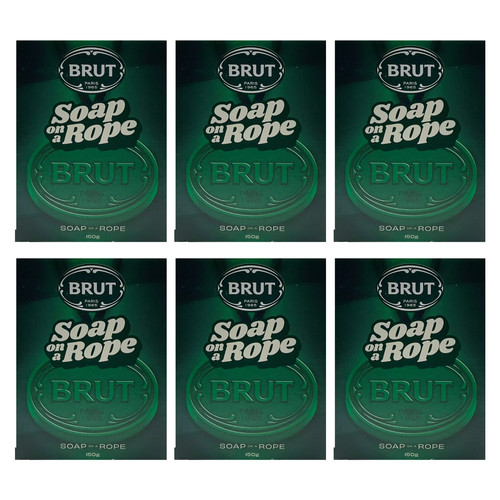 Brut soap rope design - a,