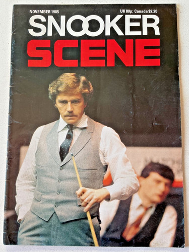 Snooker scene magazine 1985 - magazine,