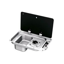 CAN FL1324 SINGLE HOB COOKER & LH SINK COMBINATION campervan motorhome smev vw