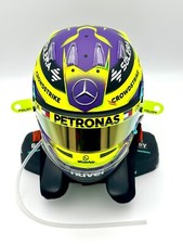 F1 Lewis Hamilton 2024 Season Bell 1:2 Helmet Fully Upgraded + Bust + Hans ?