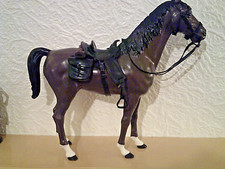 Marx Thunderbolt dark brown horse & saddlery