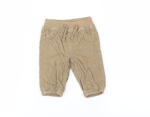 Boys beige cotton blend - beige,