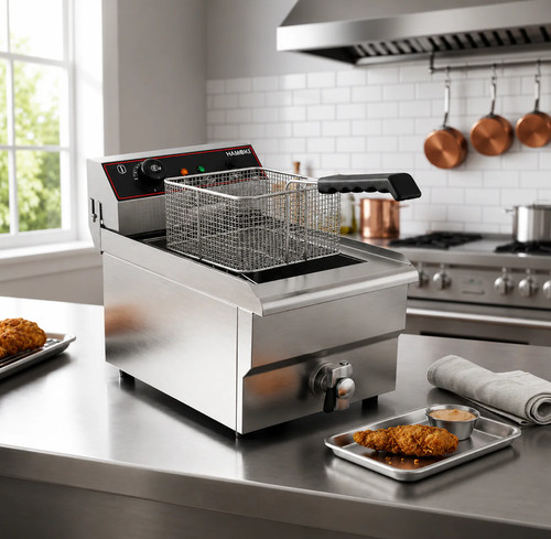 Electric countertop deep fryer - electric,