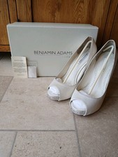 Benjamin Adams London Rhiana Ivory Duchesse Silk Bridal Shoes
