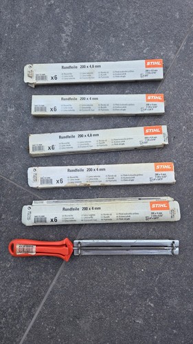 Stihl chainsaw sharpening - chainsaw,