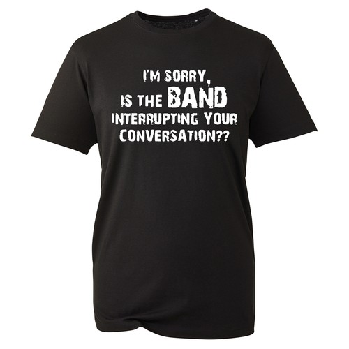 Funny music band shirt mens - music,