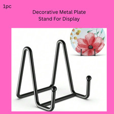 Decorative Metal Plate Stand