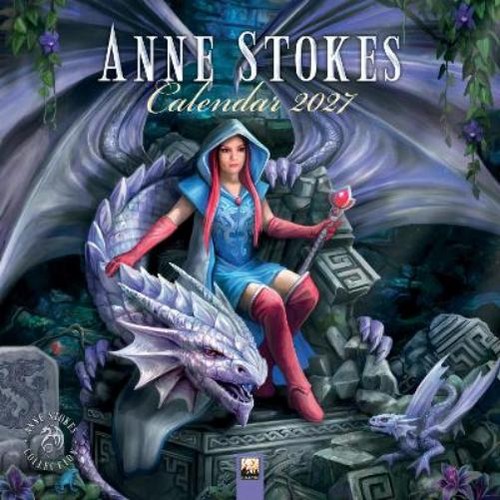 Anne stokes wall calendar 2027 - stokes,
