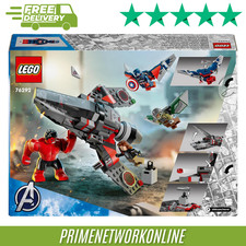 LEGO Marvel Captain America vs. Red Hulk Battle – 76292 100% ORIGINAL ⭐⭐⭐⭐⭐