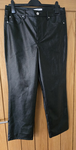 Nwot faux leather - -, m&s