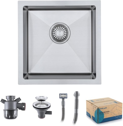 Undermount kitchen brushed - undermount,