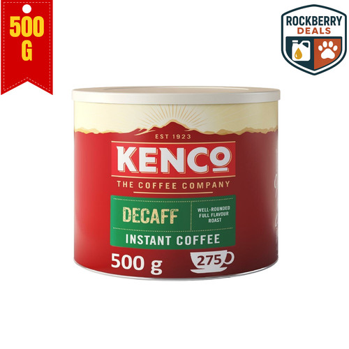 Kenco decaf instant coffee tin - coffee,