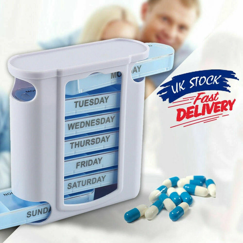 Weekly daily pill box - weekly,