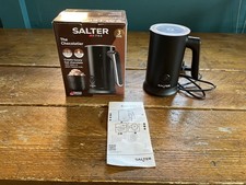Salter The Chocolatier Hot Chocolate Maker /Milk Frother -  Boxed & In VGC 